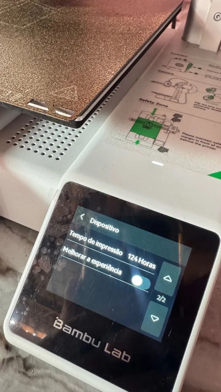 Impressora 3d Bambu Lab A1 mini (estado de nova)  - Foto 2