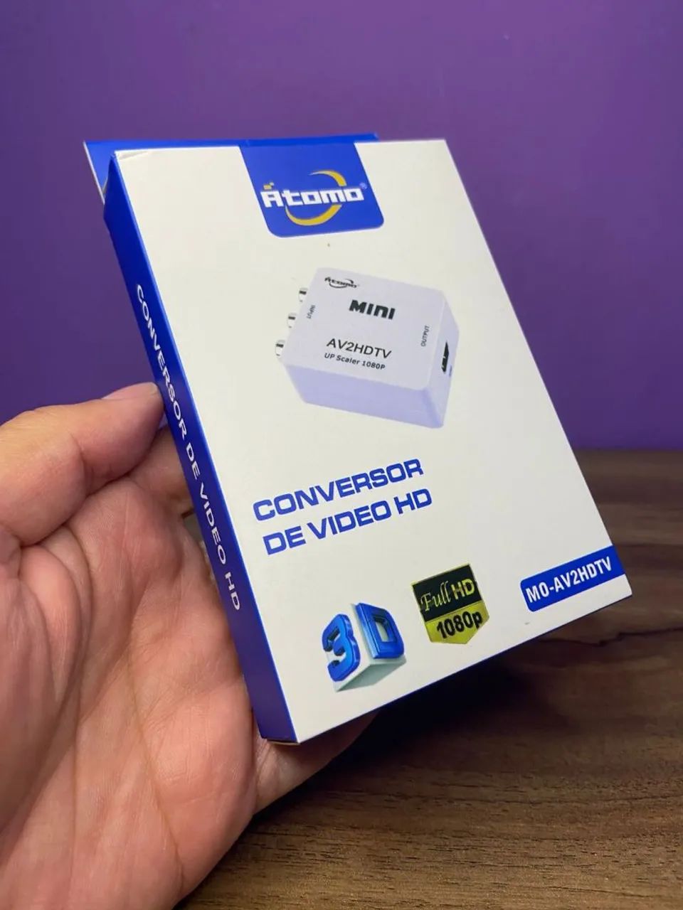 Conversor de Vídeo HD Mini M0-AV2HDTV - Átomo - Foto 4
