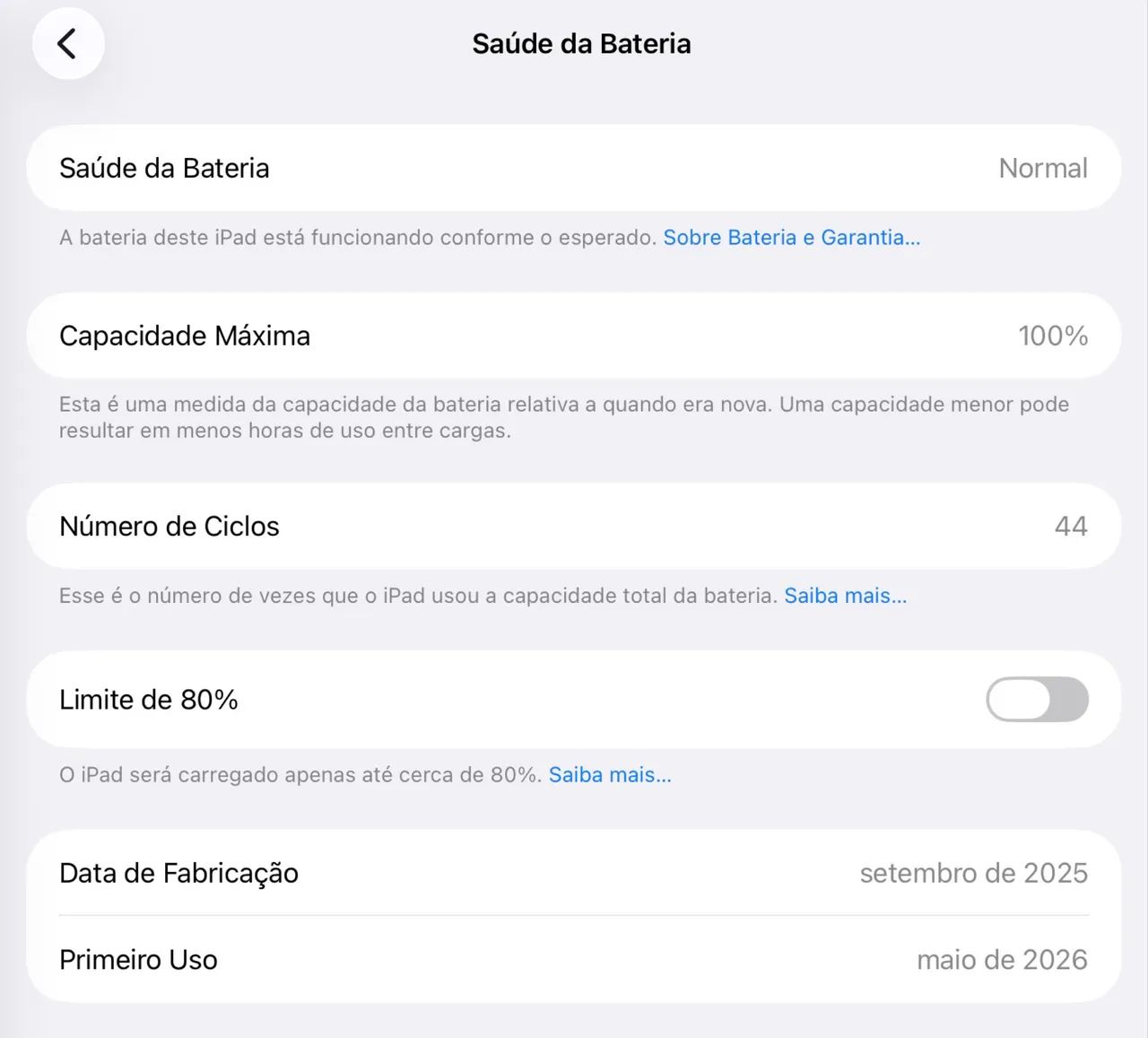 Ipad pro m5 13 polegadas 256gb garantia Apple até: 21/05/2027, bateria 100% LOJA FÍSICA - Foto 3