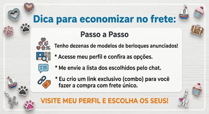 Berloque Coração Infinito (Prata 925) - Foto 2