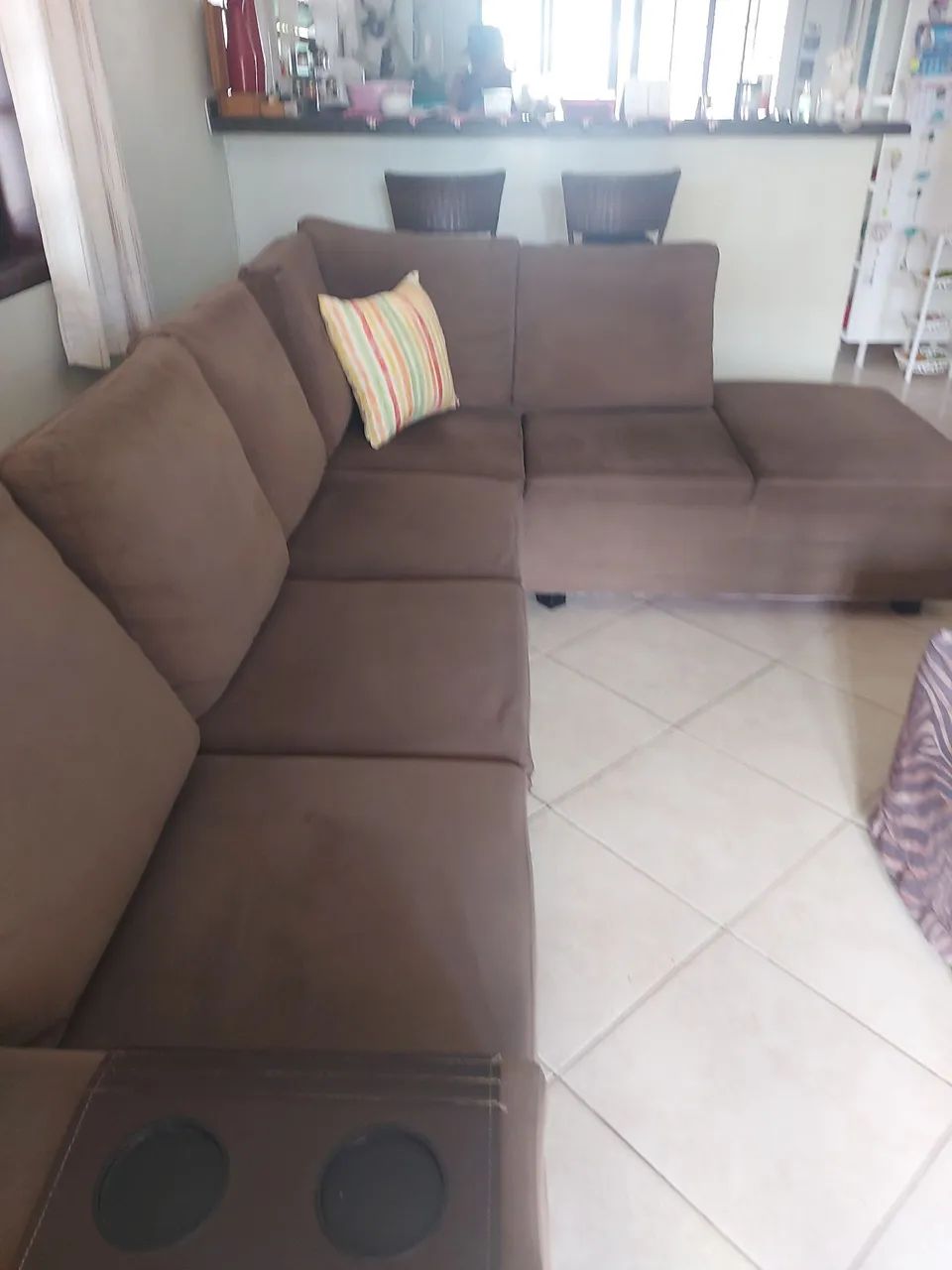 SOFÁ 5 LUGARES COM CHAISE - Foto 2