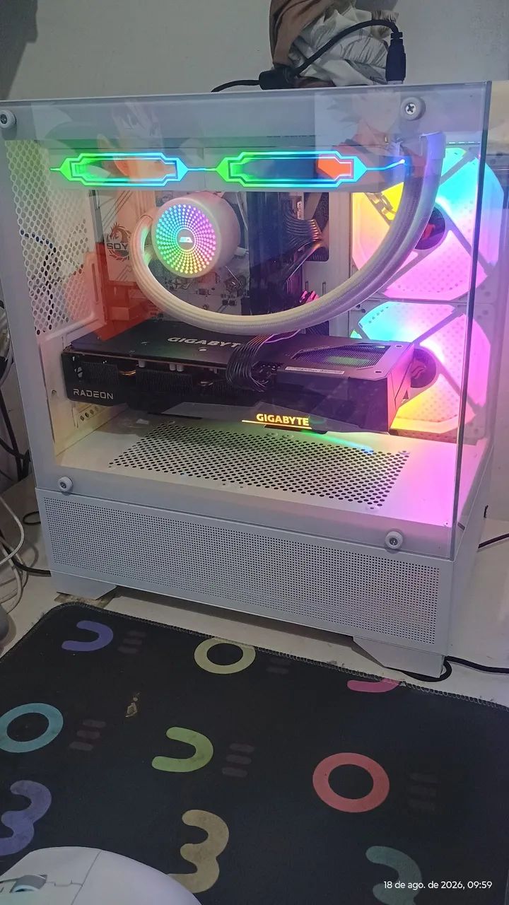 Pc gamer AMD com Rx 7600 Gigabyte - Foto 2