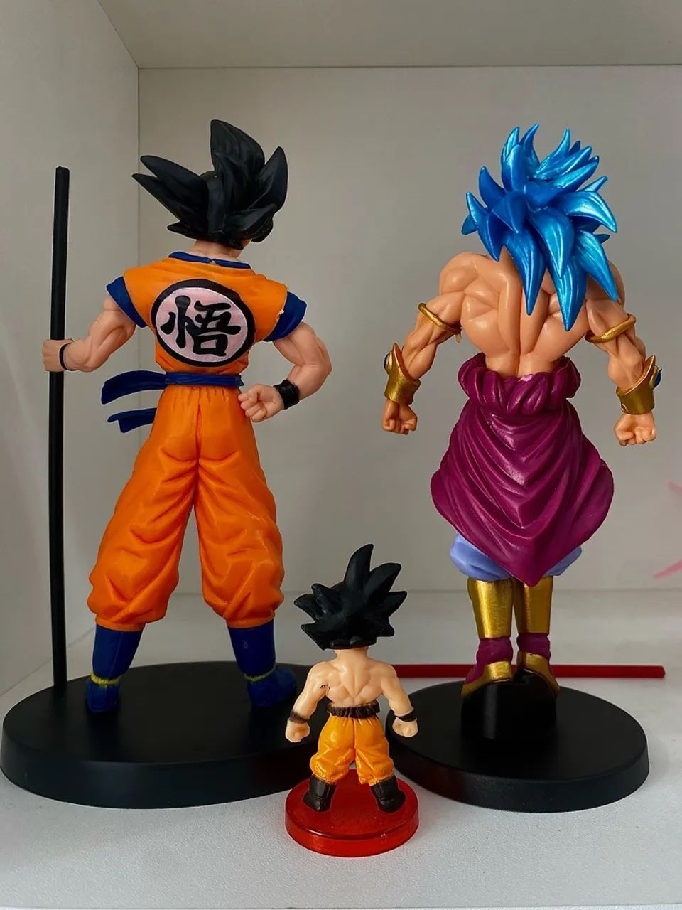 Action Figures Dragon Ball - Goku e Broly + Miniatura Brinde - Foto 2