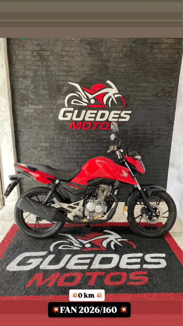 Fan 2026/160 zero km ja emplacada 