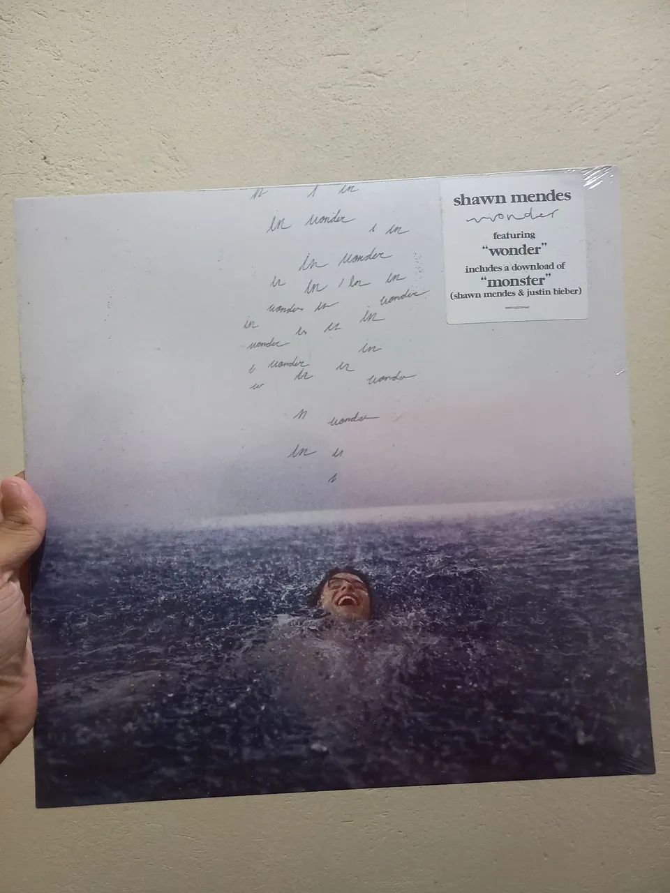 Vinil Shawn Mendes Wonder ainda lacrado