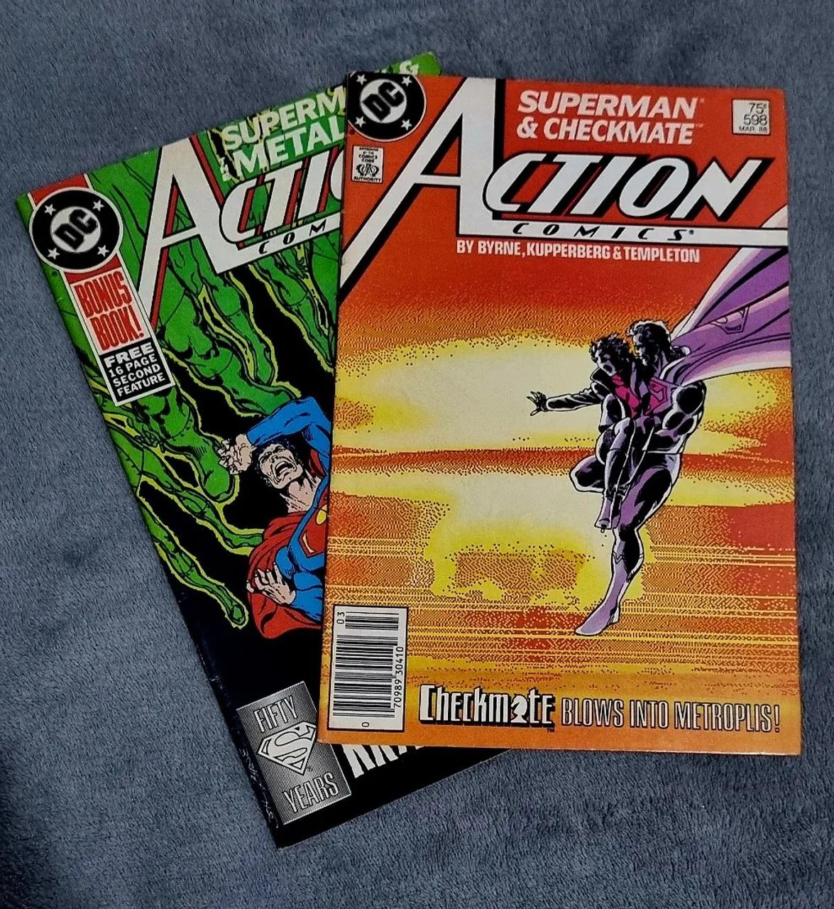 Action Comics n° 598 e 599 | HQ Importada