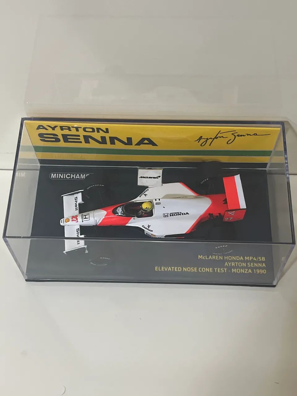 Ayrton Senna 1:43 F1 Minichamps McLaren Honda MP4/5B 1990