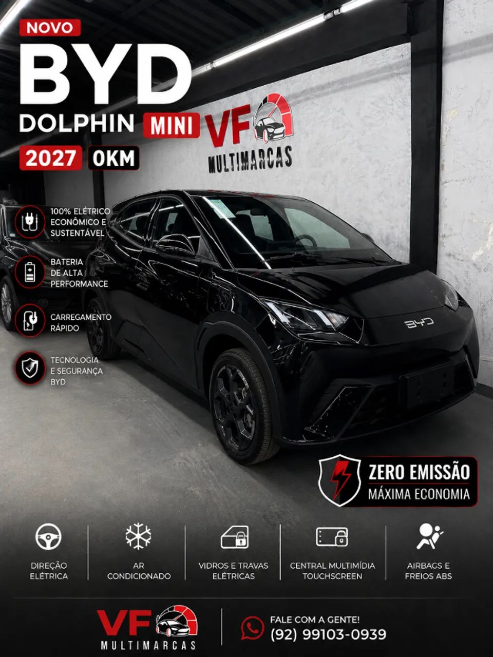 BYD Dolphin Mini (Elétrico) 2027 - Foto 4