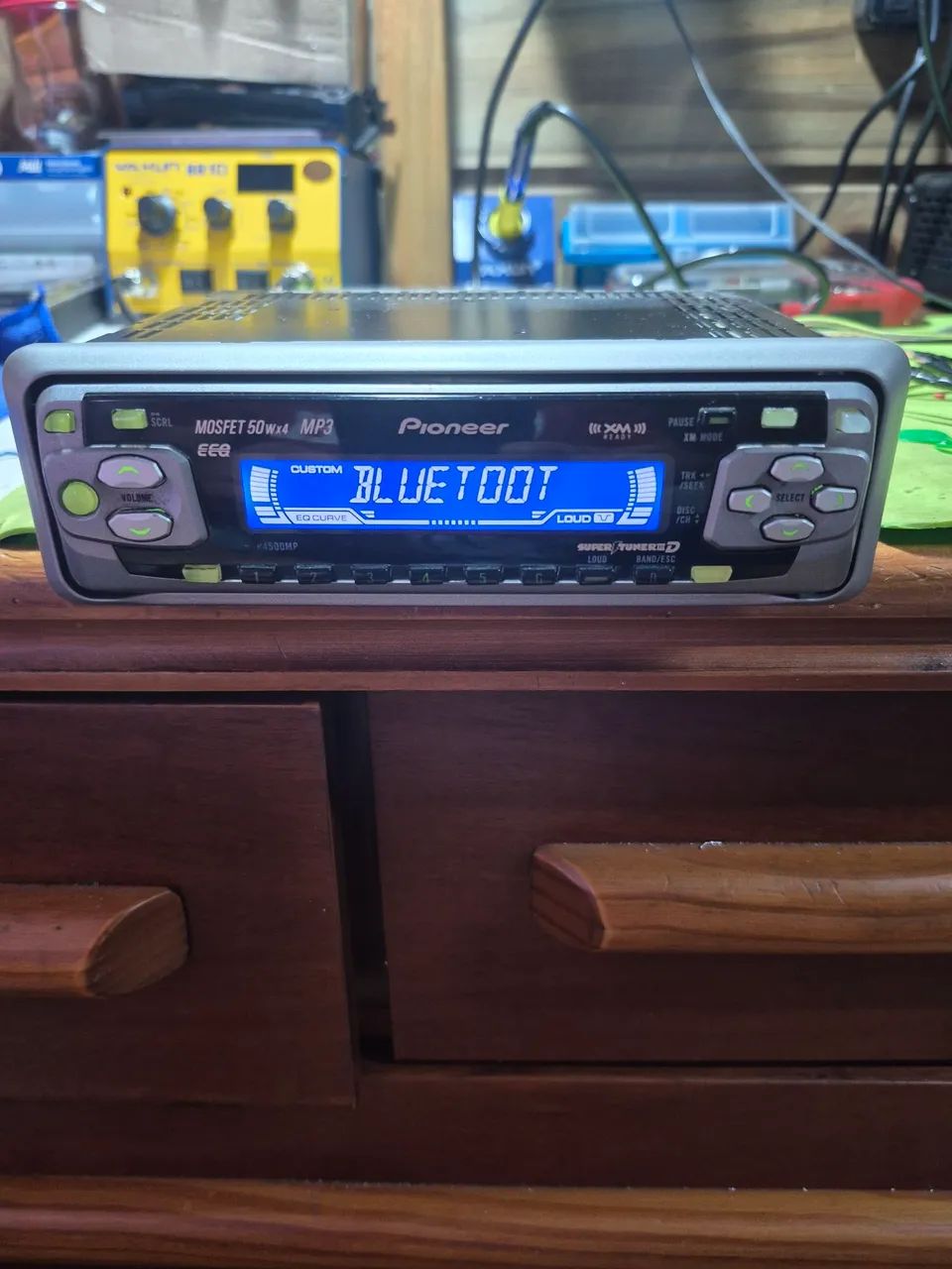 Radio pioneer deh p4500mp com bluetooth 