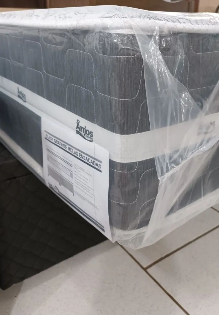 Cama Queen molas ensacadas garantia preço de fábrica  - Foto 2