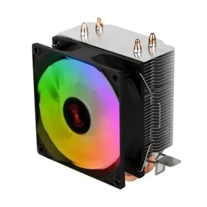Cooler Para Processador Rbg Lorx Rainbow V2 Universal Intel E Amd - Pcyes LOja Coimbra - Foto 3