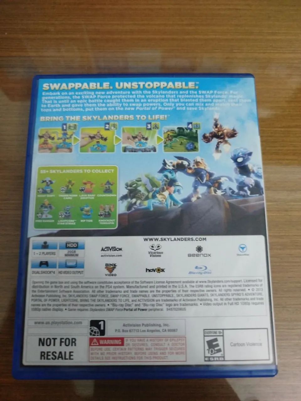Skylanders SWAP FORCE PS4-STARTER PACK COMPLETO  - Foto 3