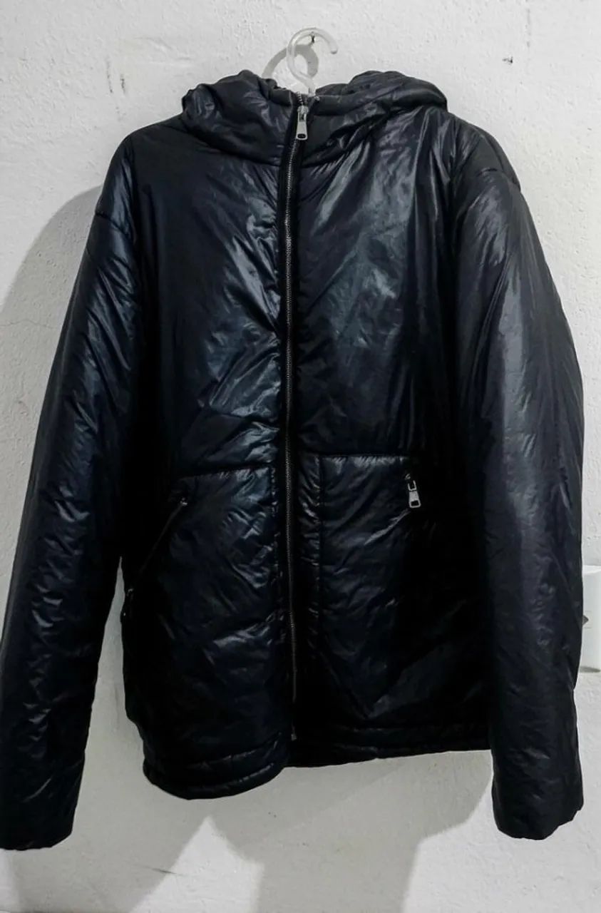 Jaqueta Puffer Request - Tamanho P (é bem grande eu uso G e ela serve perfeitamente) - Foto 3