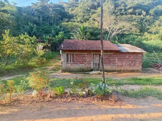 Vende-se pequeno sítio com 3 casas precisando de reforma 