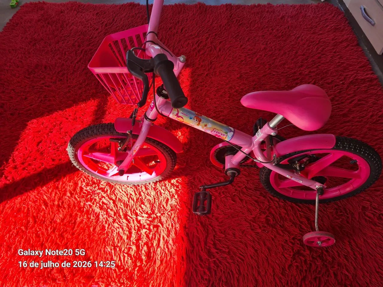 BICICLETA INFANTIL DE MENINA - Foto 2