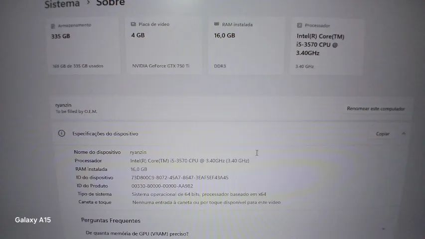 PC GAMER/COMPUTADOR COMPLETO ! - Foto 3