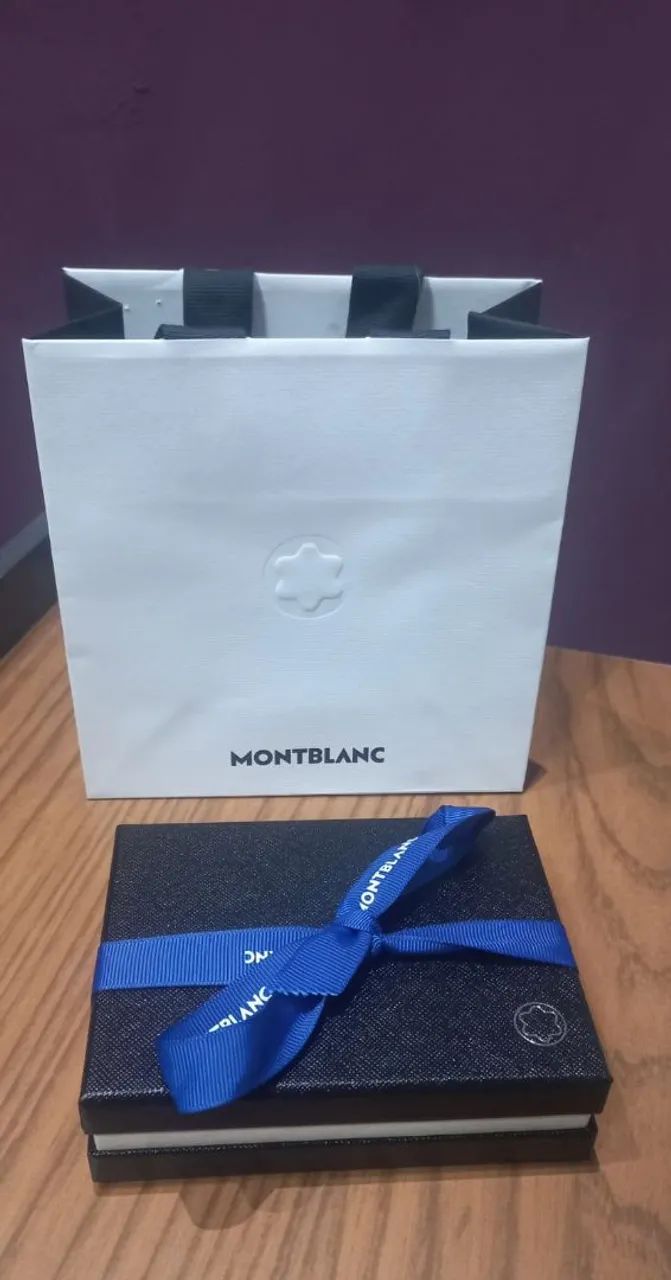 Carteira Montblanc Sartorial Mini 4cc  - Foto 3
