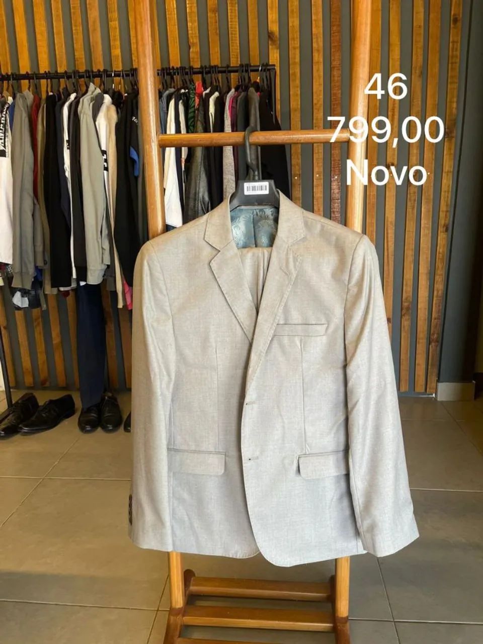 Terno novo 46 slim 