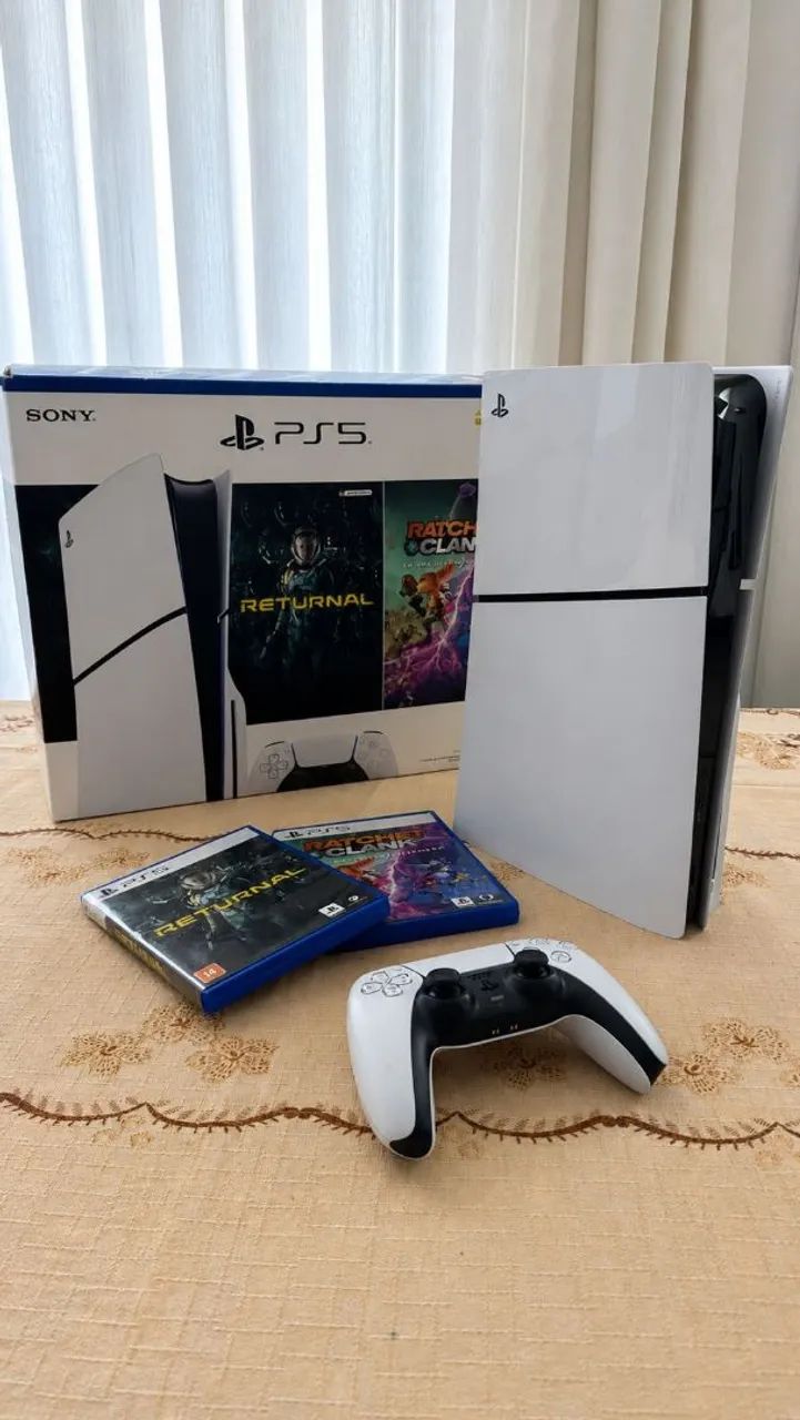 PS5 com disco + Jogos