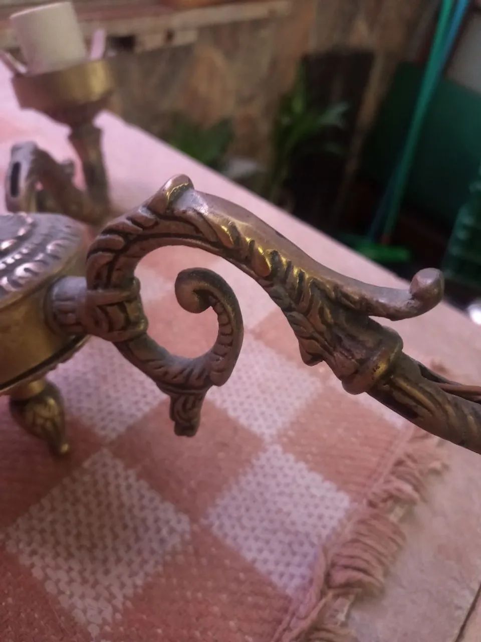 Lustre de bronze  - Foto 4