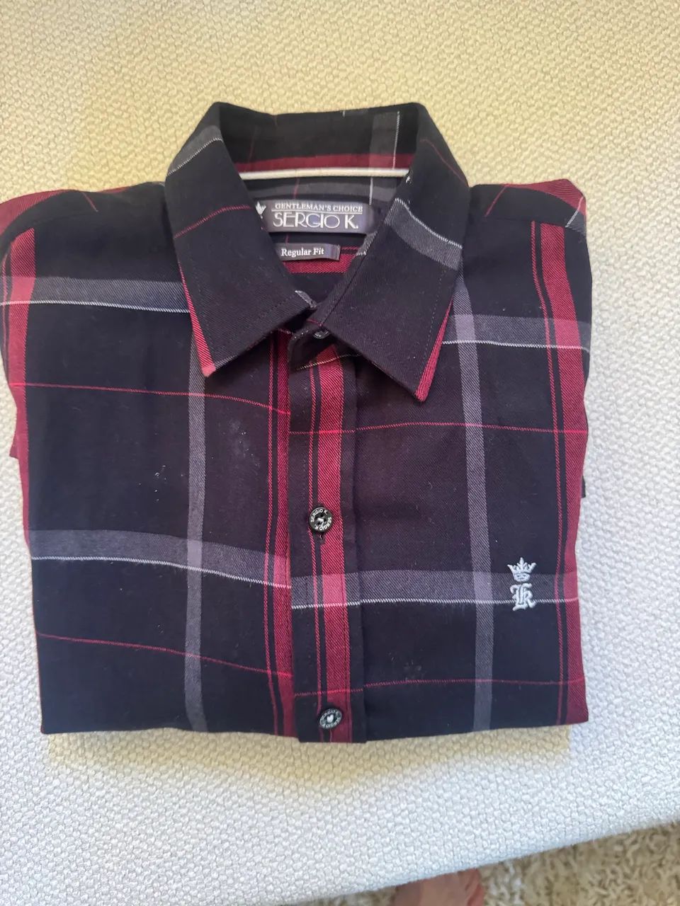 Camisa Sérgio K Xadrez. - Foto 4
