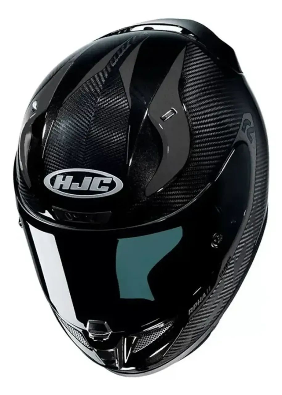 NOVO - Capacete HJC Rpha 11 Fibra de Carbono Bleer 59/60 L - Foto 3