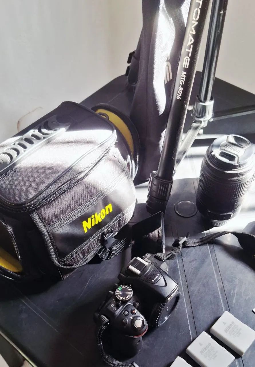 Câmera Nikon D5300 com Lentes e Acessórios - Foto 2