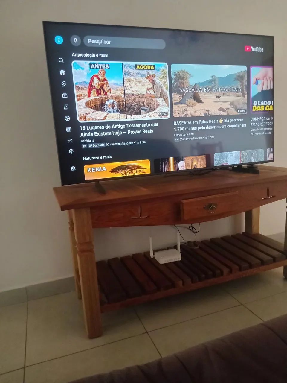 TV sansumg smart 60 polegadas funcionando tdo perfeitamente  - Foto 4