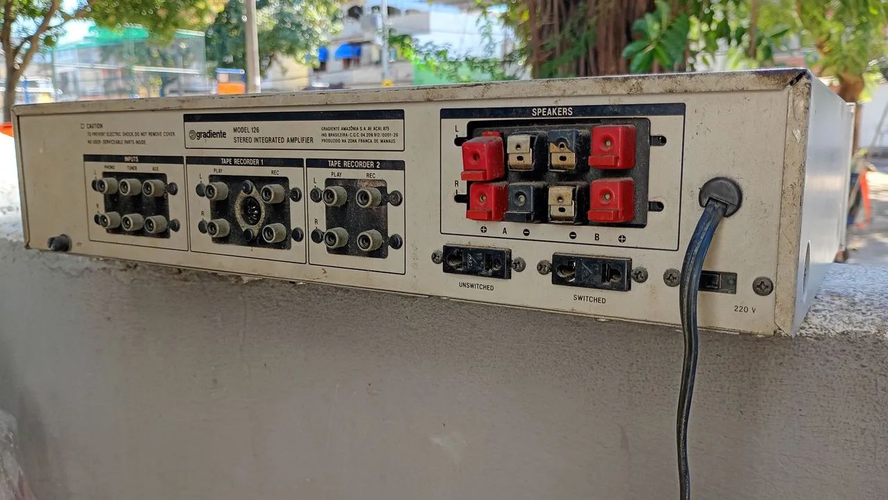 Amplificador Gradiente Model 126 - Foto 2
