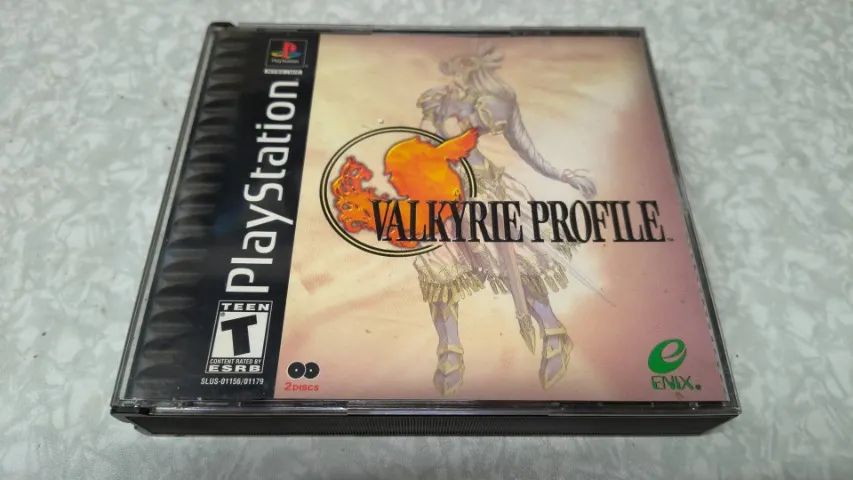 Valkyrie Profiel - PS1 - Playstation 1 - Completo - Midia preta.