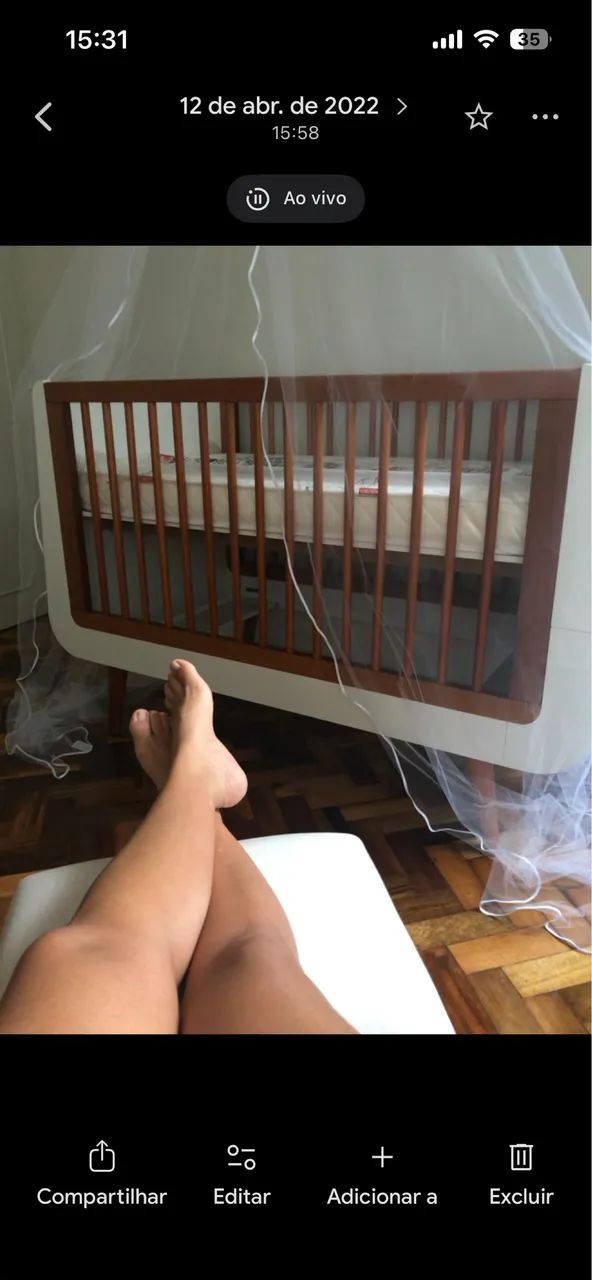 Berço evolutivo mimo dolce spazio kids - Foto 2