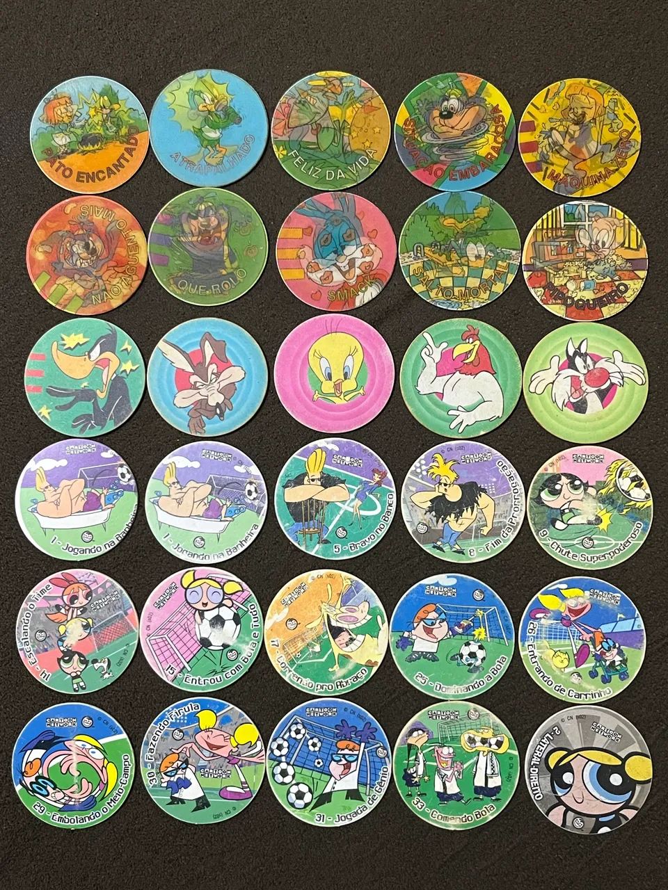 Tazos Tiny toon, Looney Tunes e Copa Toon