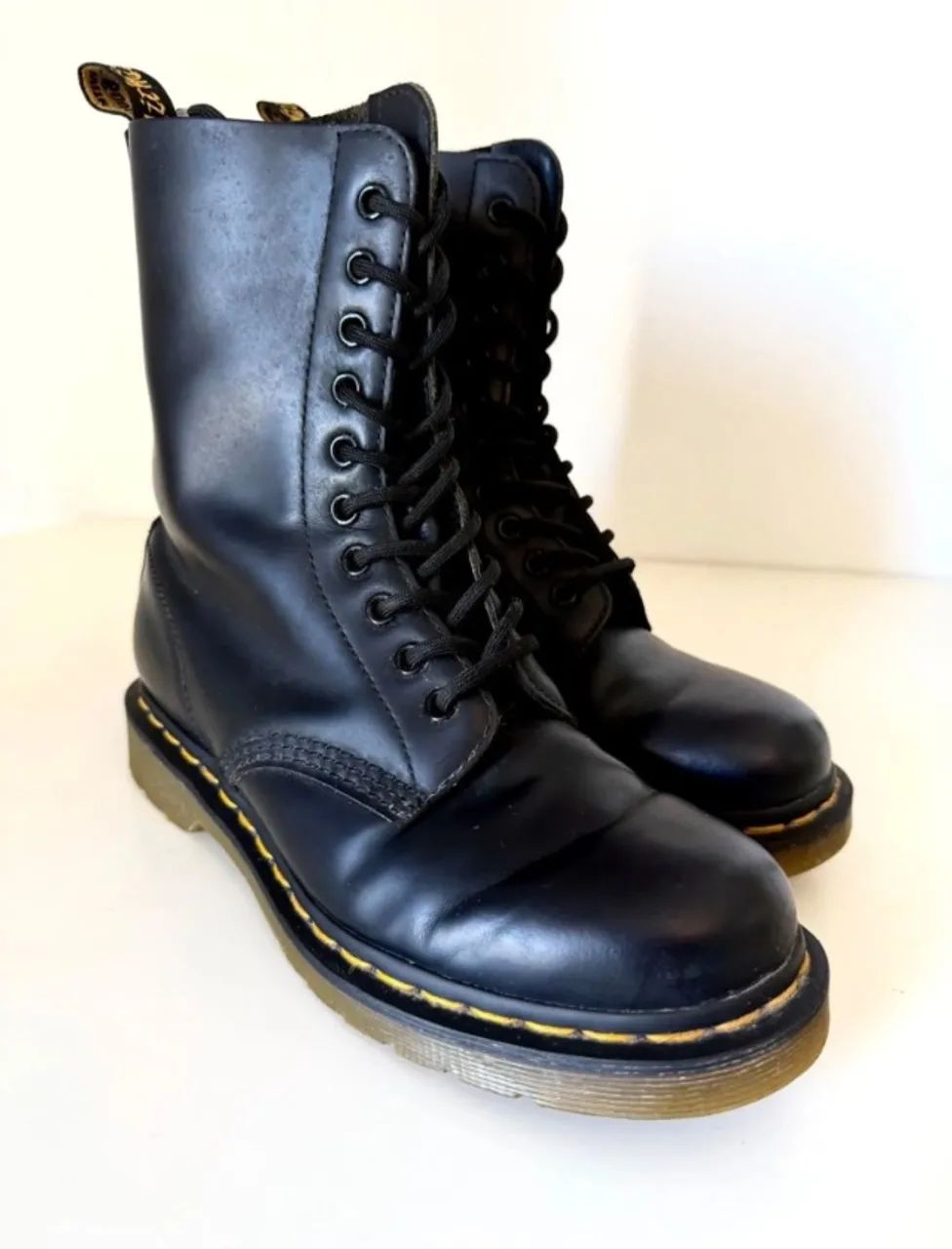 Dr. Martens 1460 preto clássico com 10 ilhós, 37, uk5 - Foto 2