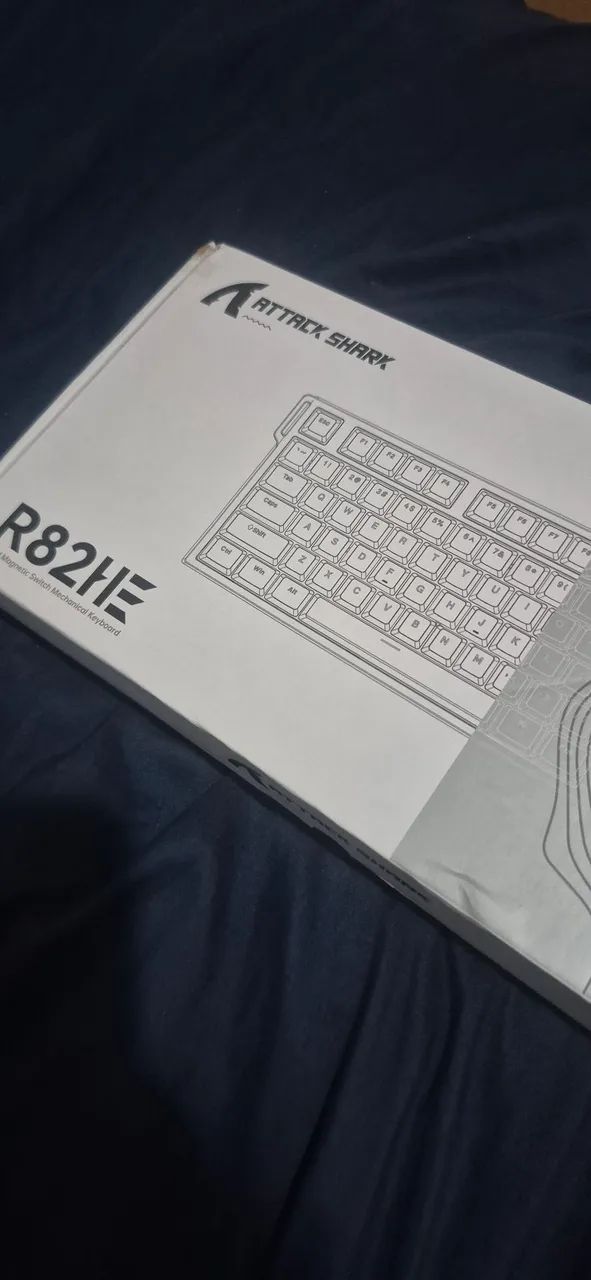 Teclado Magnetico Attack Shark R82He - Versão Black