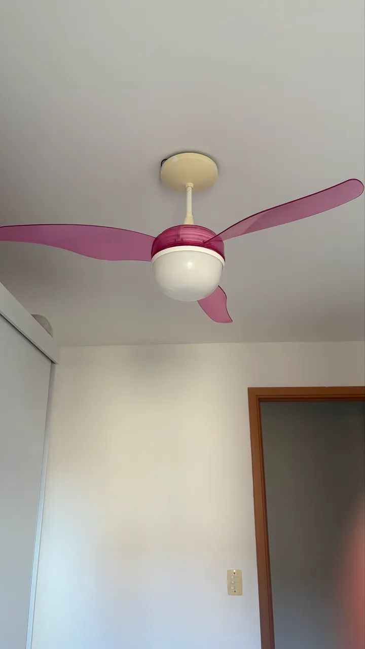 Ventilador de teto com luminária - Foto 4