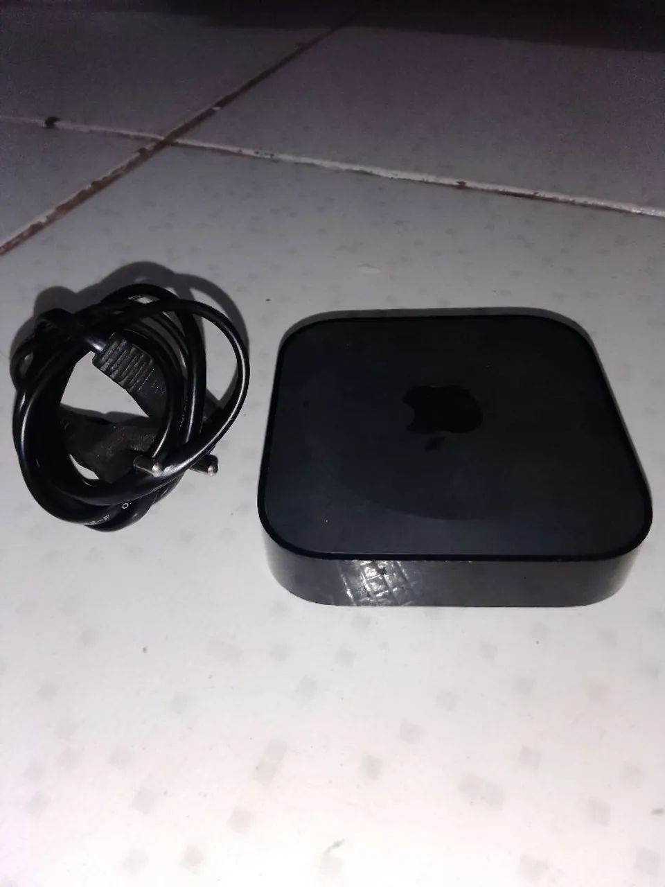 Apple tv usado,funcionando,não vai controle,