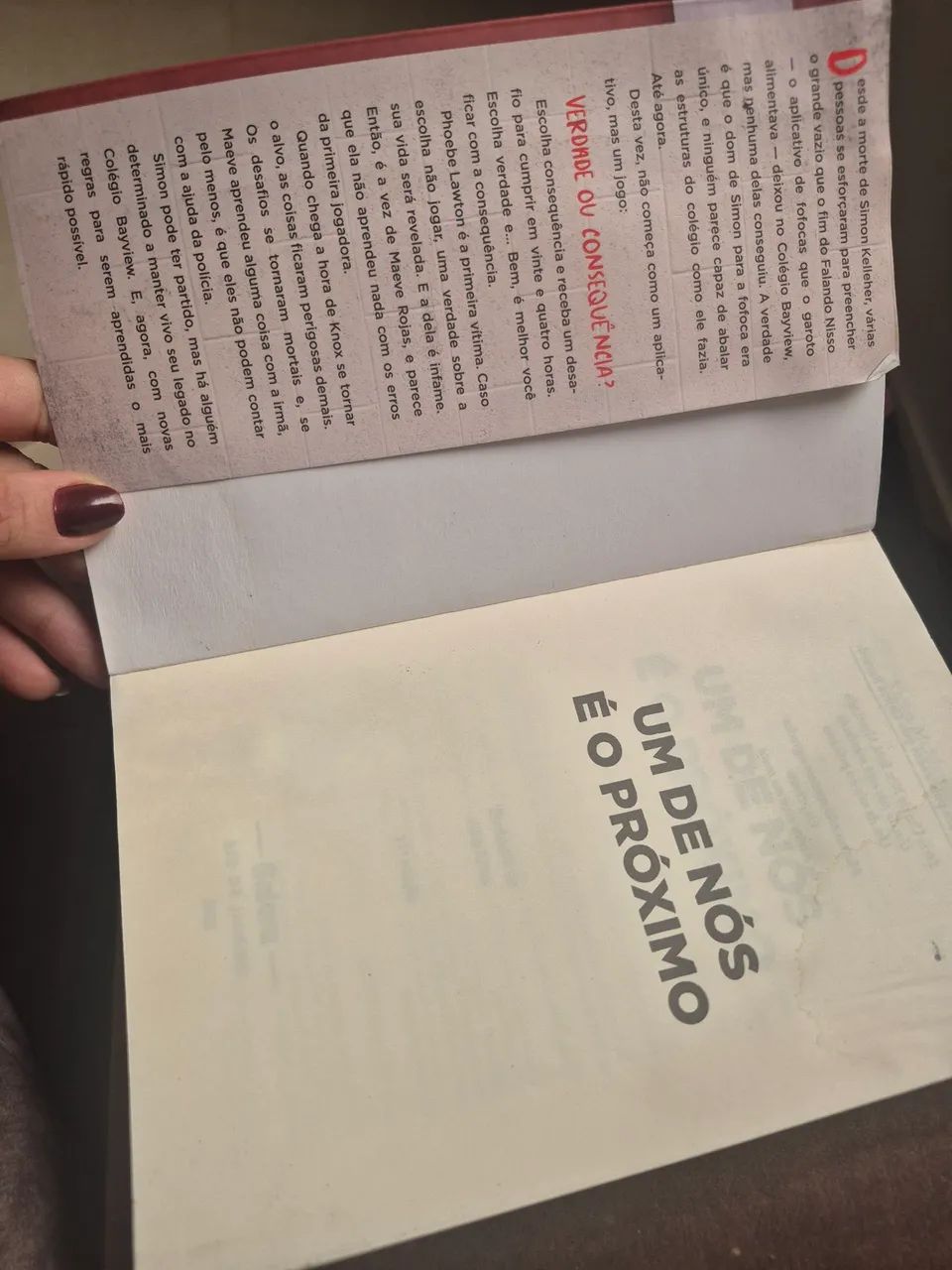 Livro Um de nos e o proximo - Foto 2