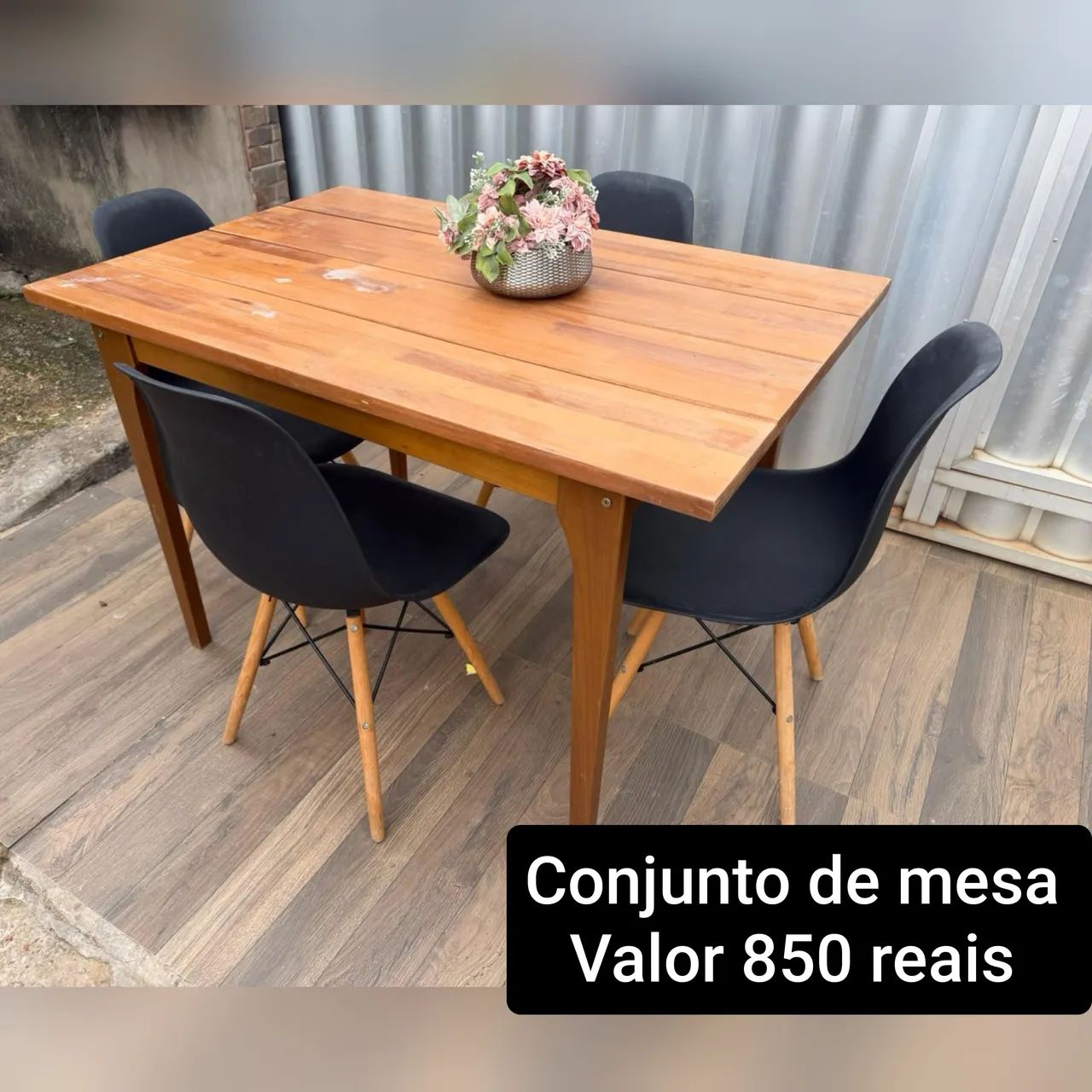 Conjunto de mesa 