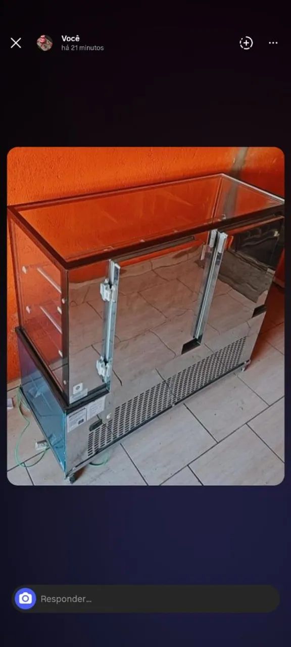 Balcão refrigerado
