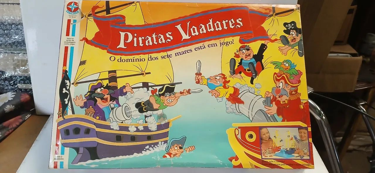 Jogo Piratas Voadores para colecionador exigente!