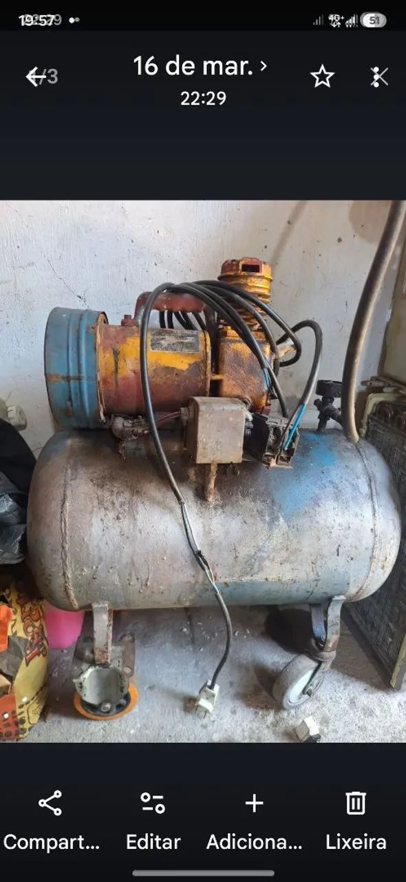 Compressor de ar 250 l