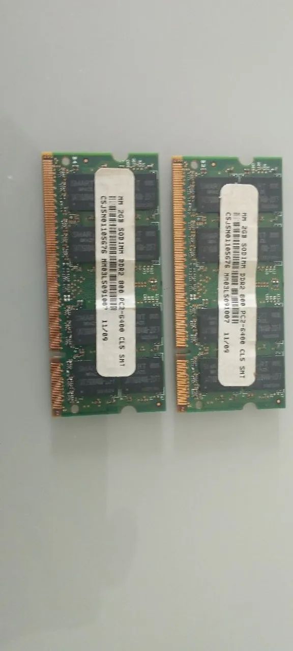 Placa de memória de notebook SMART 2G