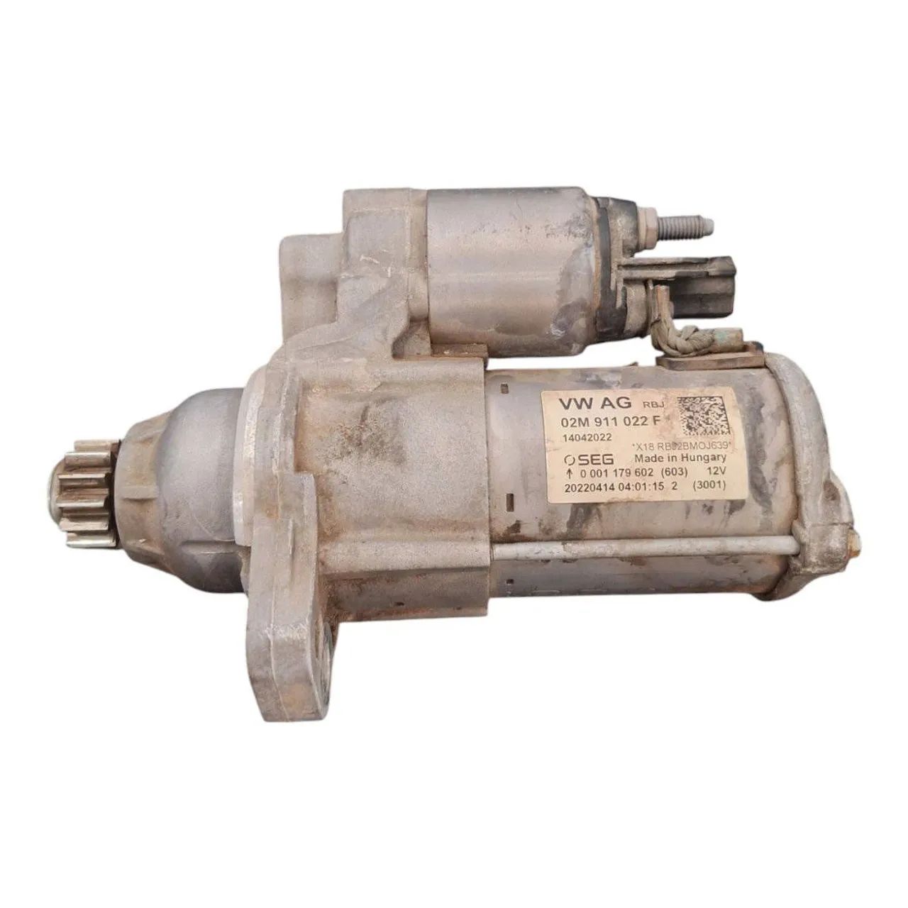 MOTOR ARRANQUE PARTIDA VOLKSWAGEN T-CROSS PRONTA ENTREGA NF E GARANTIA 
