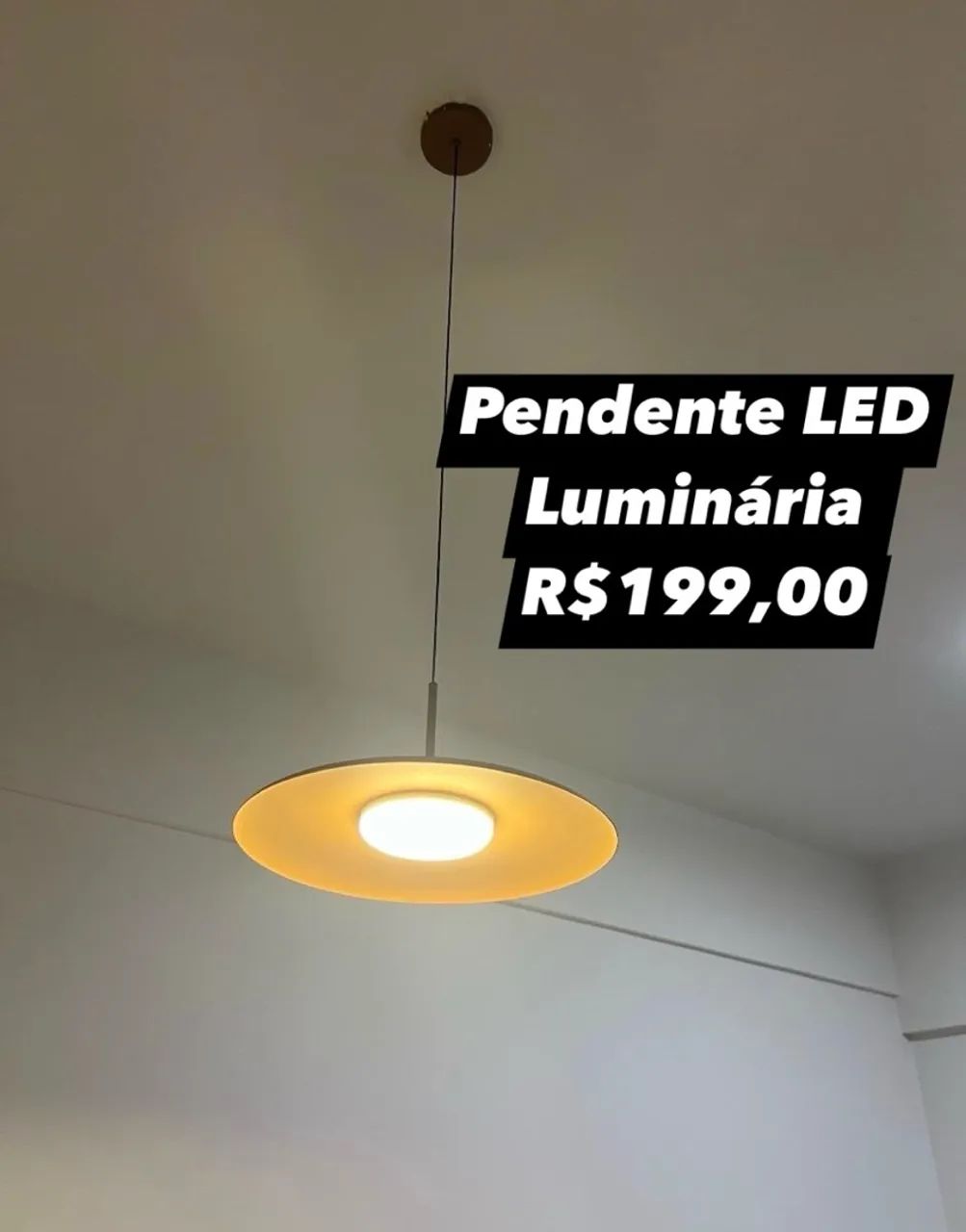 Luminária Pendente em LED