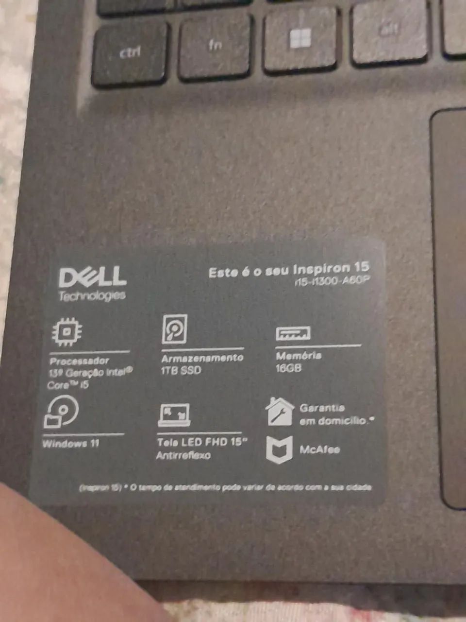 Dell Inspiron 15 I15-I1300-A60P - Foto 4