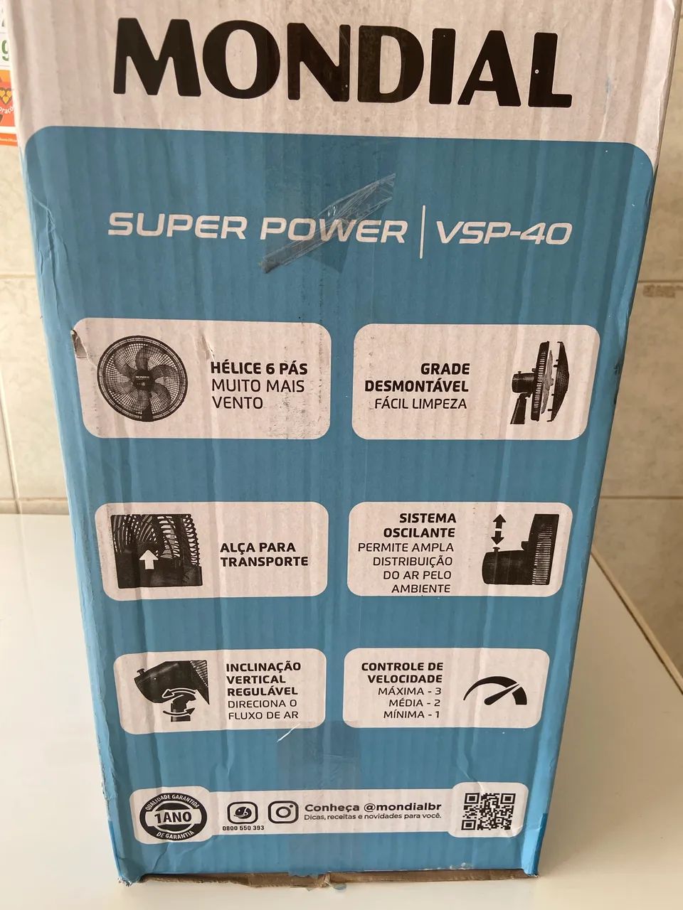 Ventilador de Coluna Mondial - Foto 2