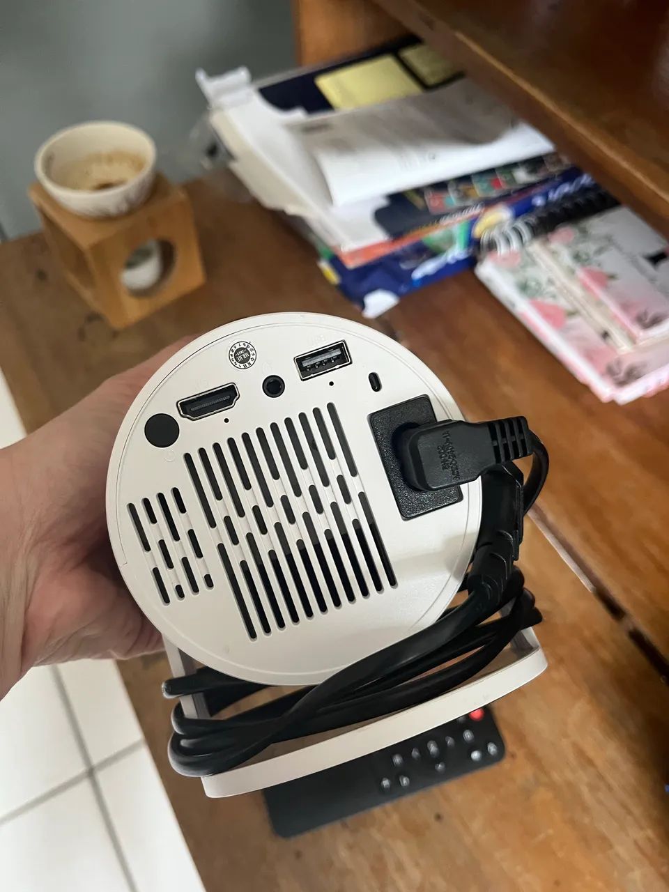 Projetor portátil som e vídeo  - Foto 4