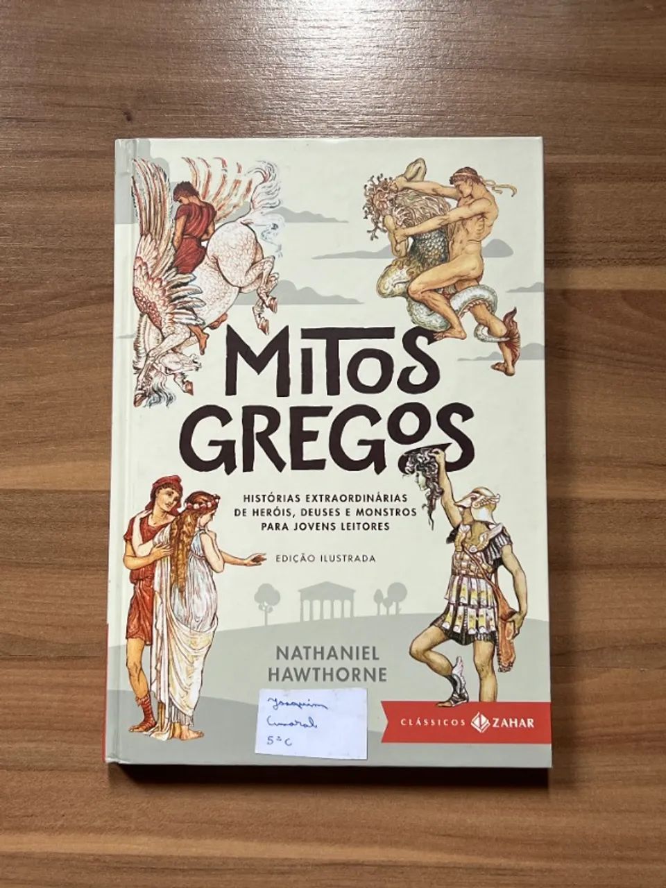 Livro Mitos Gregos - Nathaniel Hawthorne