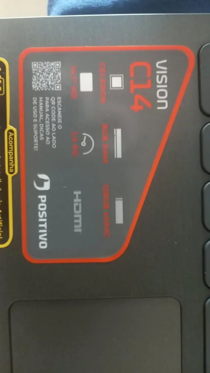 Notebook c14 8gb ram Windows 11 (Na caixa lacrada) - Foto 4