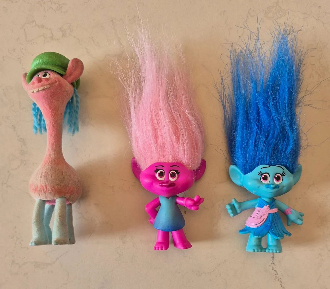 Miniaturas Trolls Hasbro originais